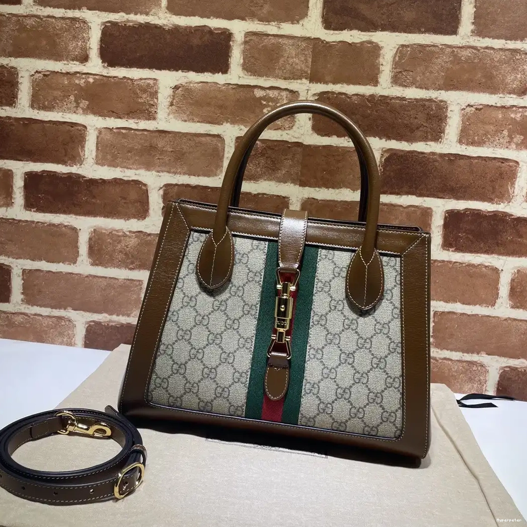 Hyper Peter tote Jackie bag medium 1961 GUCCI 0625
